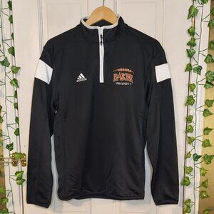 Adidas Climalite 1/4 Zip Baker University Pullover Black Small